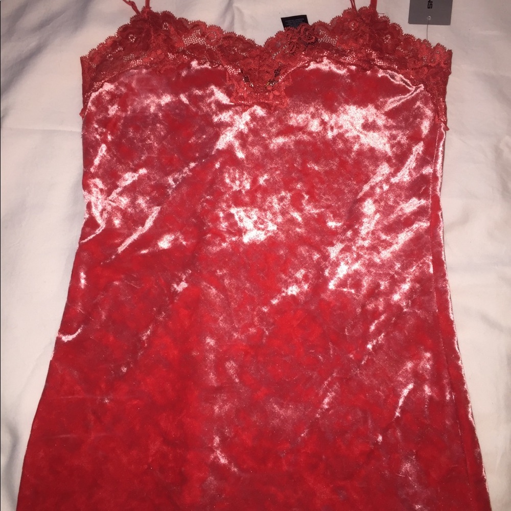 DKNY orange top